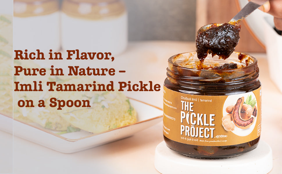 Homemade Tangy Tamarind Pickle (Imli Achar)