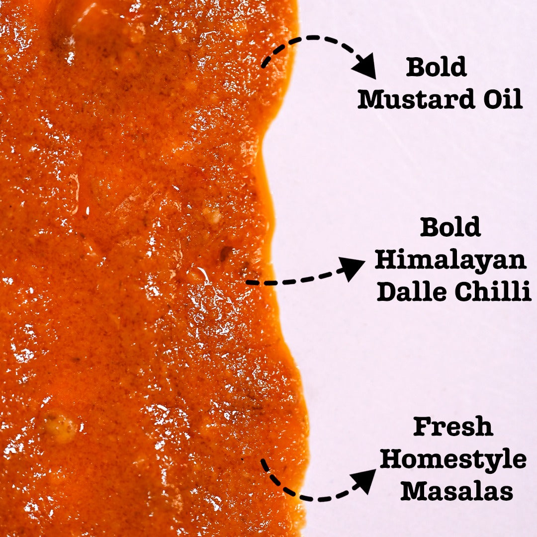 DALLE CHILLI PASTE - असली मिर्ची का तीखा स्वाद